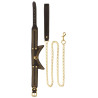 TABOOM Collier et Laisse Studded Vogue Noir
